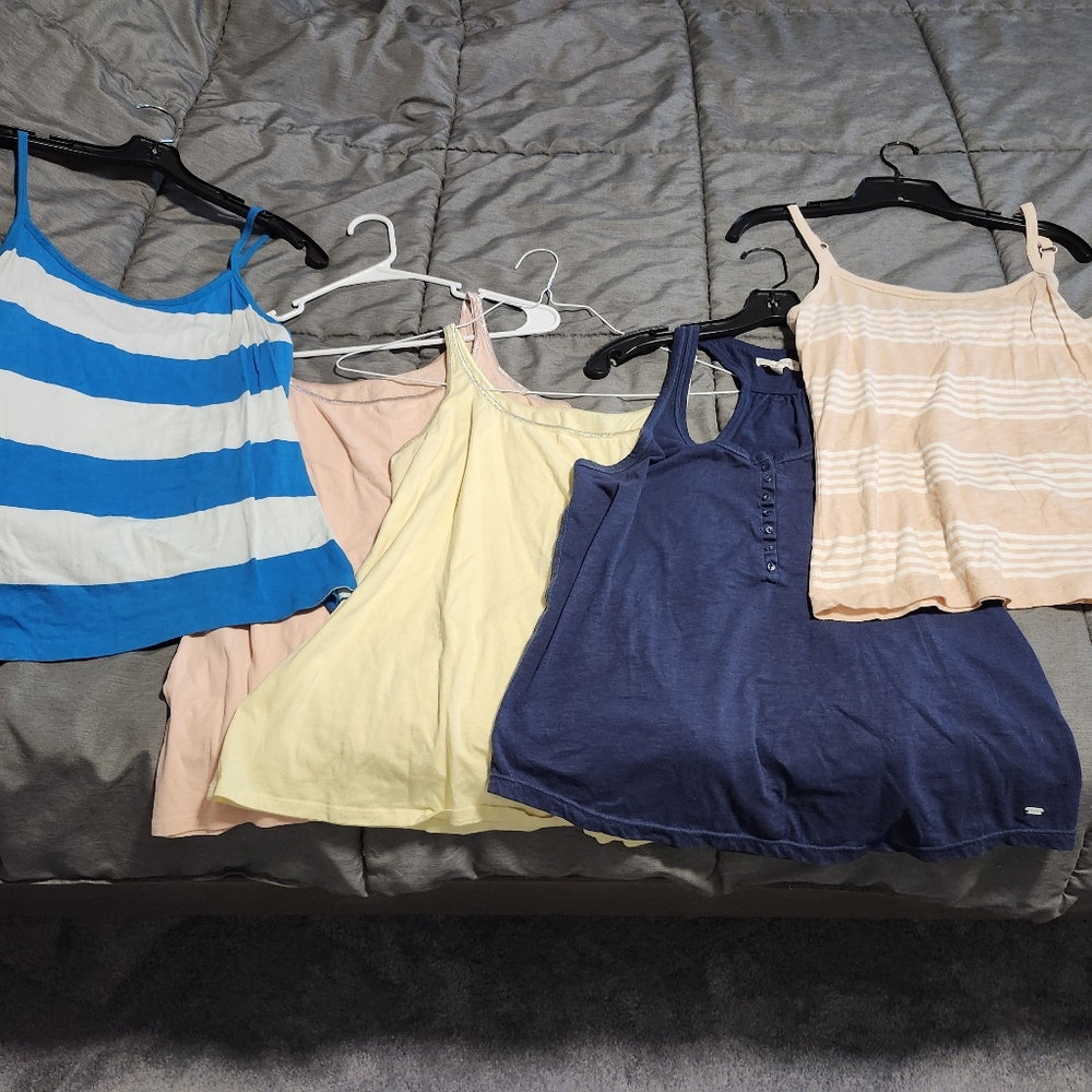 5 Large tank tops